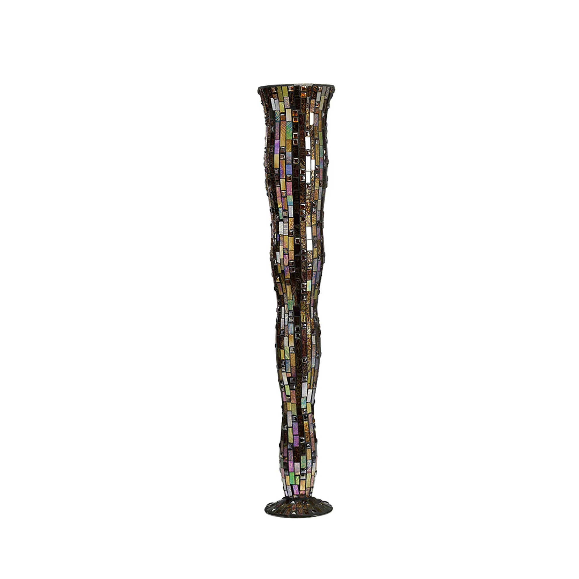Luana Mosaic Art Glassware Diyas Home Vases